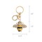 Wrapables Crystal Bling Key Chain Keyring Car Purse Handbag Pendant Charm, Bee
